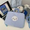 Korean Style Embroidered Laptop Tote Bag - Shockproof & Cute for Hualian, Apple, Asus