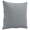 3 Piece Sofa Set with Cushions Light Grey Fabric