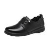Red Dragonfly Women's Genuine Leather Flat Casual Shoes - Soft Sole Cowhide Mother’s Spring Work Shoes