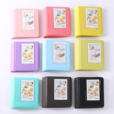 Candy Color 64 Pockets 3 Inch Photo Book Album For Fujifilm Instax Mini 9 8 7s 70 25 90 Camera Film