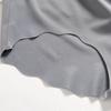 Slip pentru femei, de culoare solidă, cu talie medie, fără sudură, netedă, subțire, pentru femei, lenjerie moale pentru ridicarea șoldului