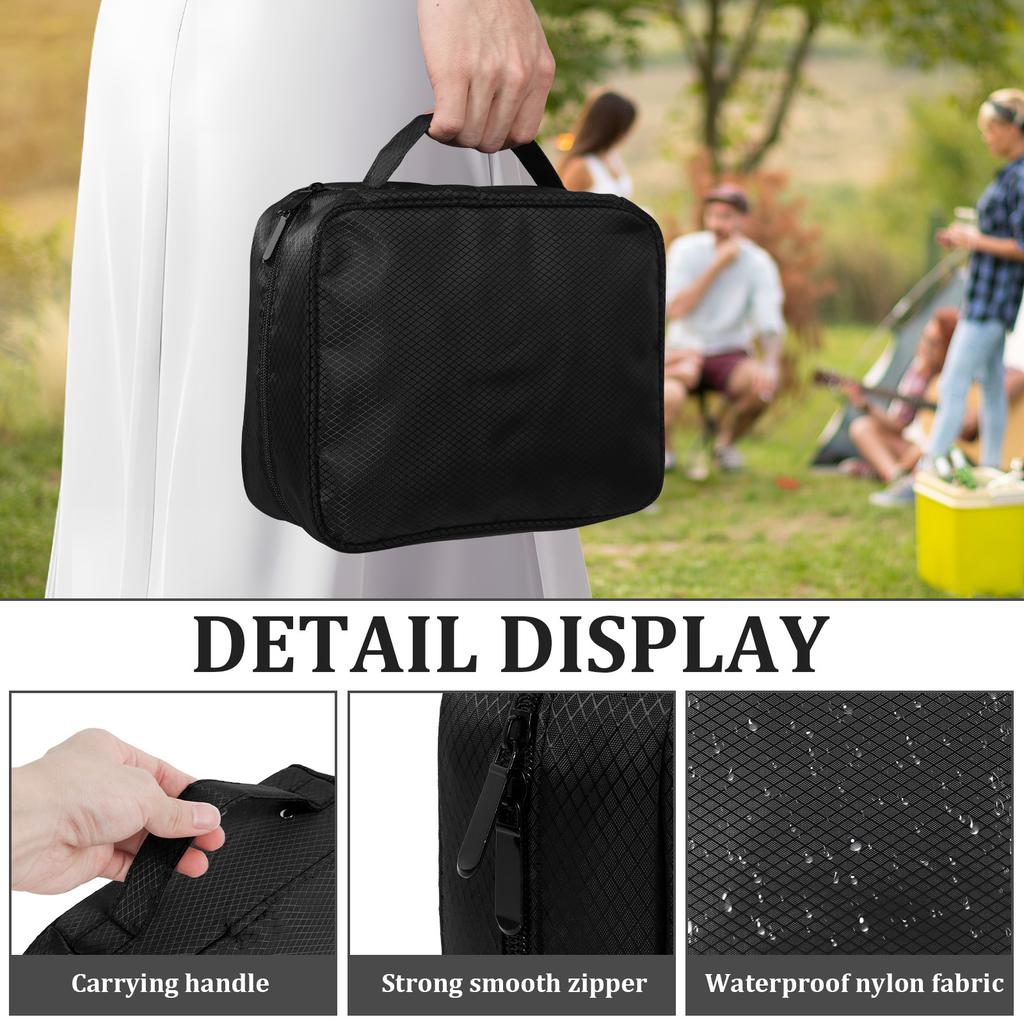 Travel Jewelry Organizer Case Jewelry Bag Jewellery Storage Book Binder with Zipper Velvet Pouch for Traveling Earring