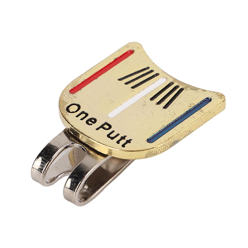 Magnetische Golf Hoed Clip Magnetische Golf Bal Markering Golf Hoed Clip met Bal Markering Golfer Accessoire Gouden