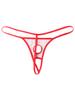 Menn Undertøy Patent Leather Thong Bikini Jock Straps Undertøy