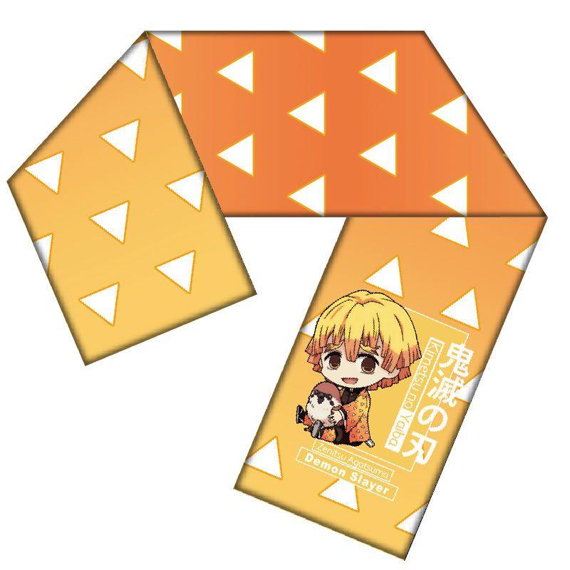 Anime Merchandise Demon Slayer: Kimetsu No Yaiba, Winter Warm Scarf, Nezuko, Tanjiro, Yoshitsu, Butterfly Ninja, 2D Style