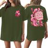 Women's Trendy Casual Short Sleeve Letter Print T-Shirt for Everyday Wear