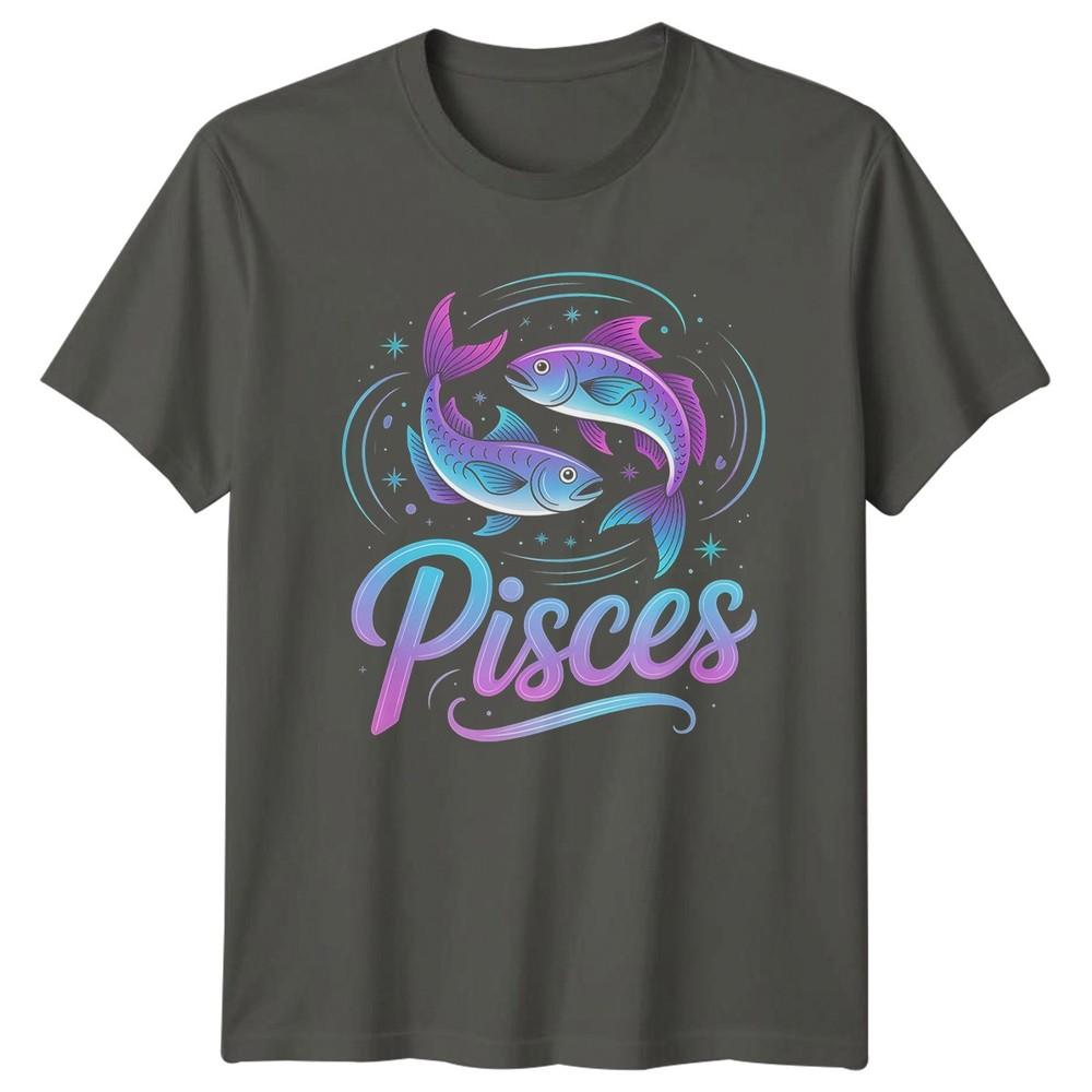 Stylish Pisces TShirt Pisces Astrology Great Birthday Gift For Him And Her S