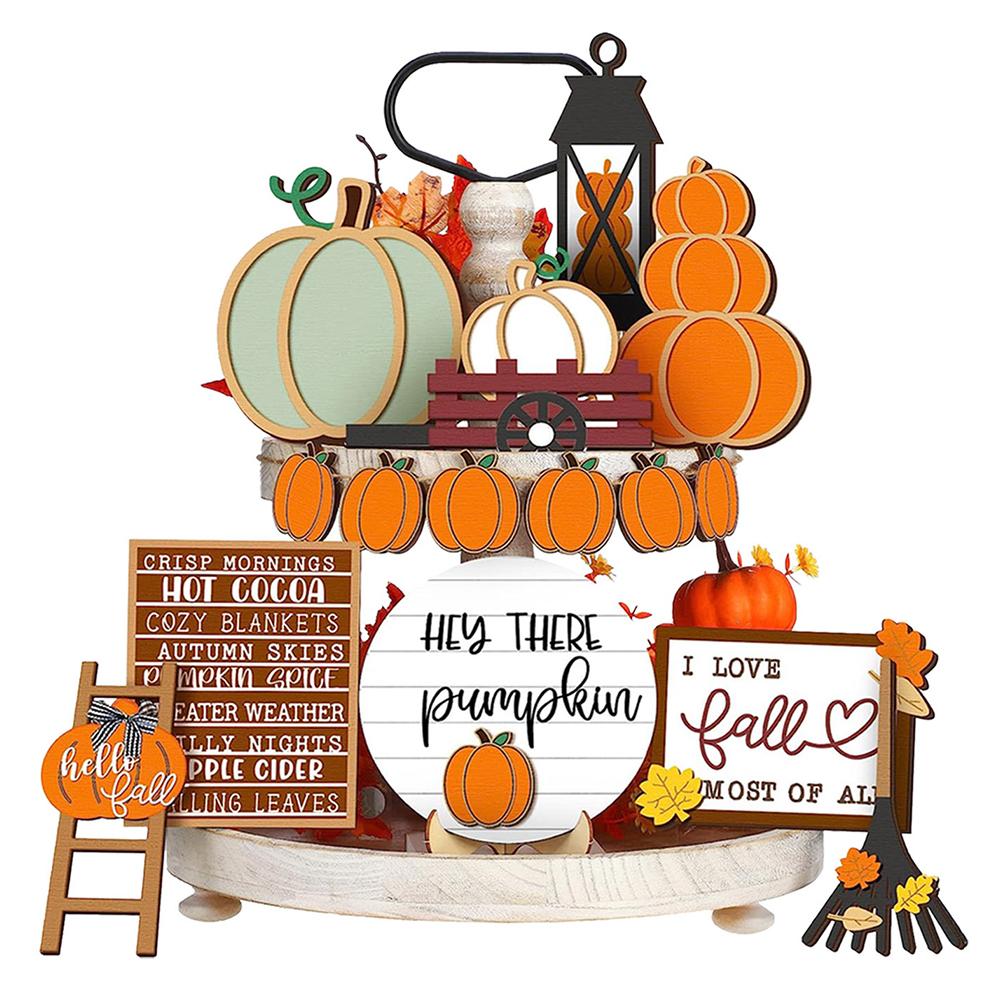 

Хэллоуин украшения реквизит многослойное украшение подноса прочное удовольствие