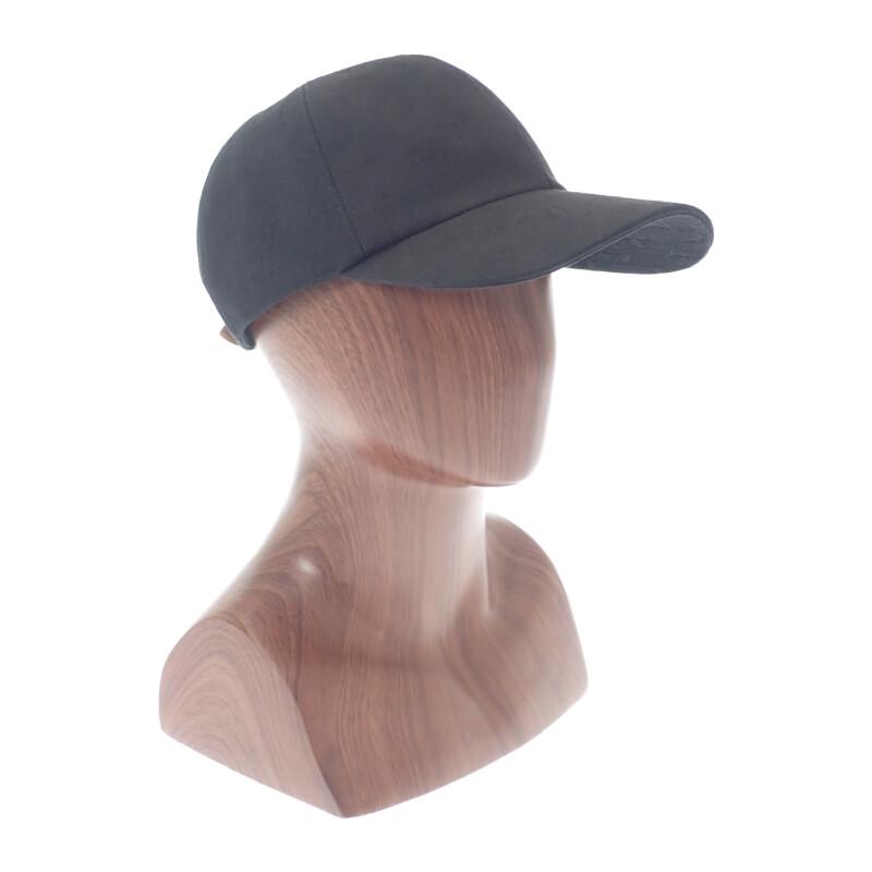 Louis Vuitton M76585 Cap Black Cotton/leather Mens