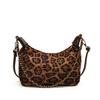 Premium Bag Women's 2025 New Trendy Fashion Leopard Print Texture Shoulder Bag Large Capacity Commuter Bag Chain Bag