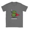 Huzzah Cavaliere Rana Divertente Spada Meme Citazione Maglietta in Cotone Unisex Estiva Streetwear Magliette Girocollo Maglietta Casual Top Oversize