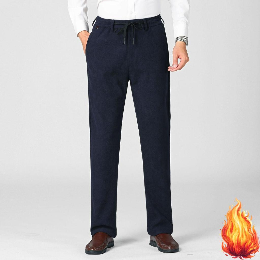 Vaters Hose, Herrenhose, Elastische Herrenhose, Herbst und Winter Lässig Alleskönner