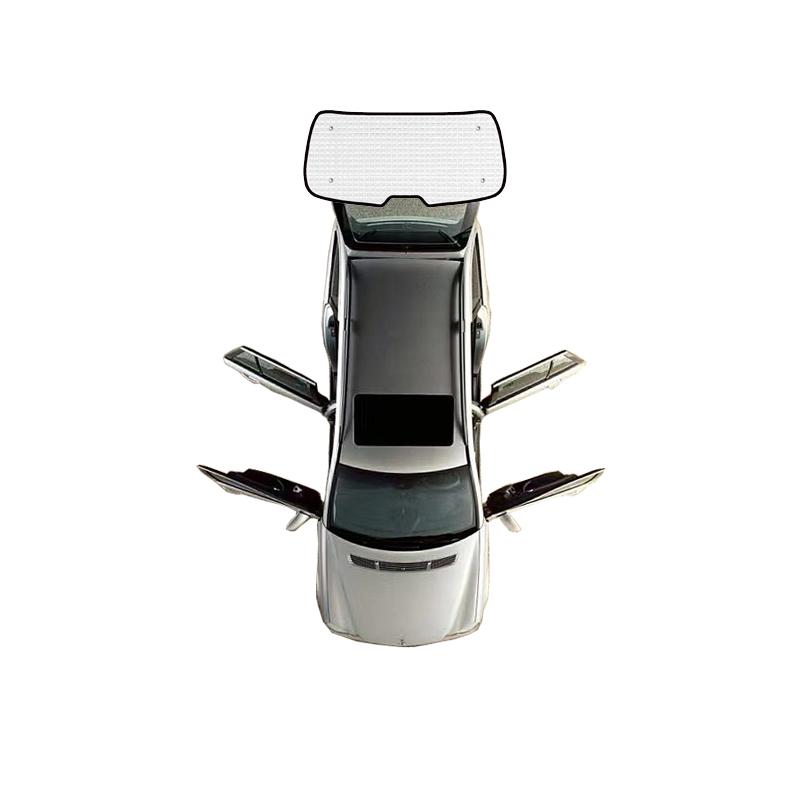 Car Full Cover Sunshade For Peugeot 207 Hatchback 2006~2014 Accessories Anti-UV Windshield Window Sun Protection Visor 2012