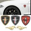 3D Metal Car Styling Body Trunk Emblem Sticker Decoration Auto Accessories For Mustang Focus Kuga Mondeo Max Fusion Ranger