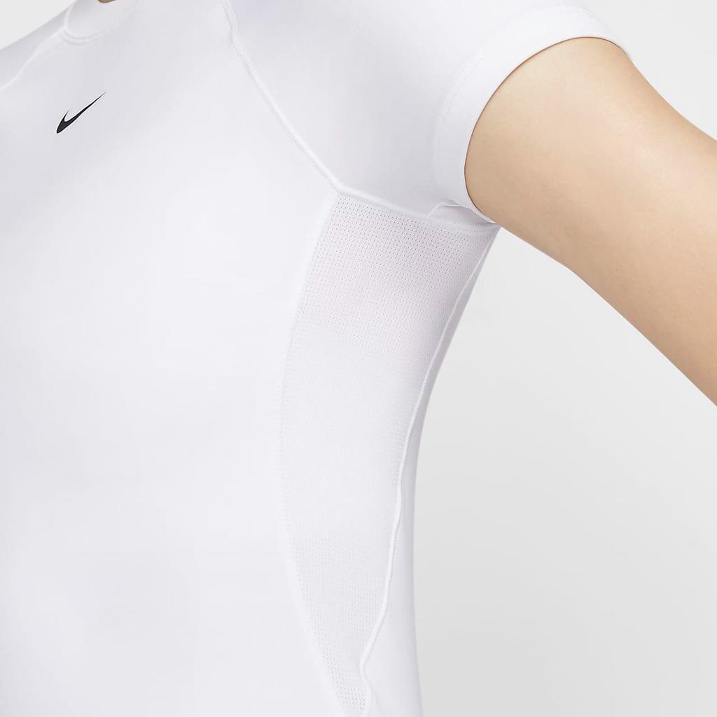Nike PRO DRI FIT Raglan Sleeve T Shirt Women's White FV7843-100
