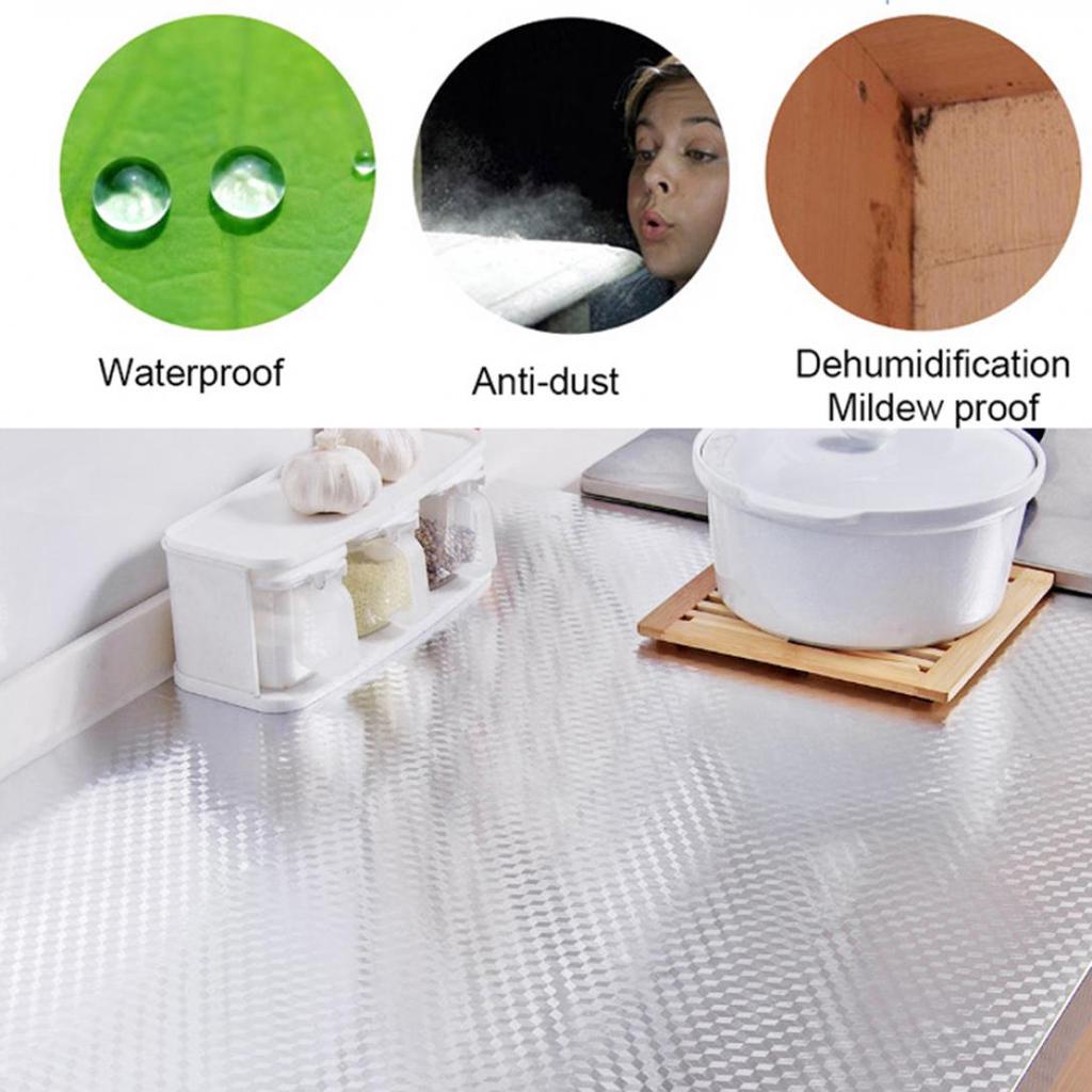 Monoceros Aluminiumfolie, selbstklebende, wasserdichte Tapete, Küchenaufkleber, DIY-Heimdekoration