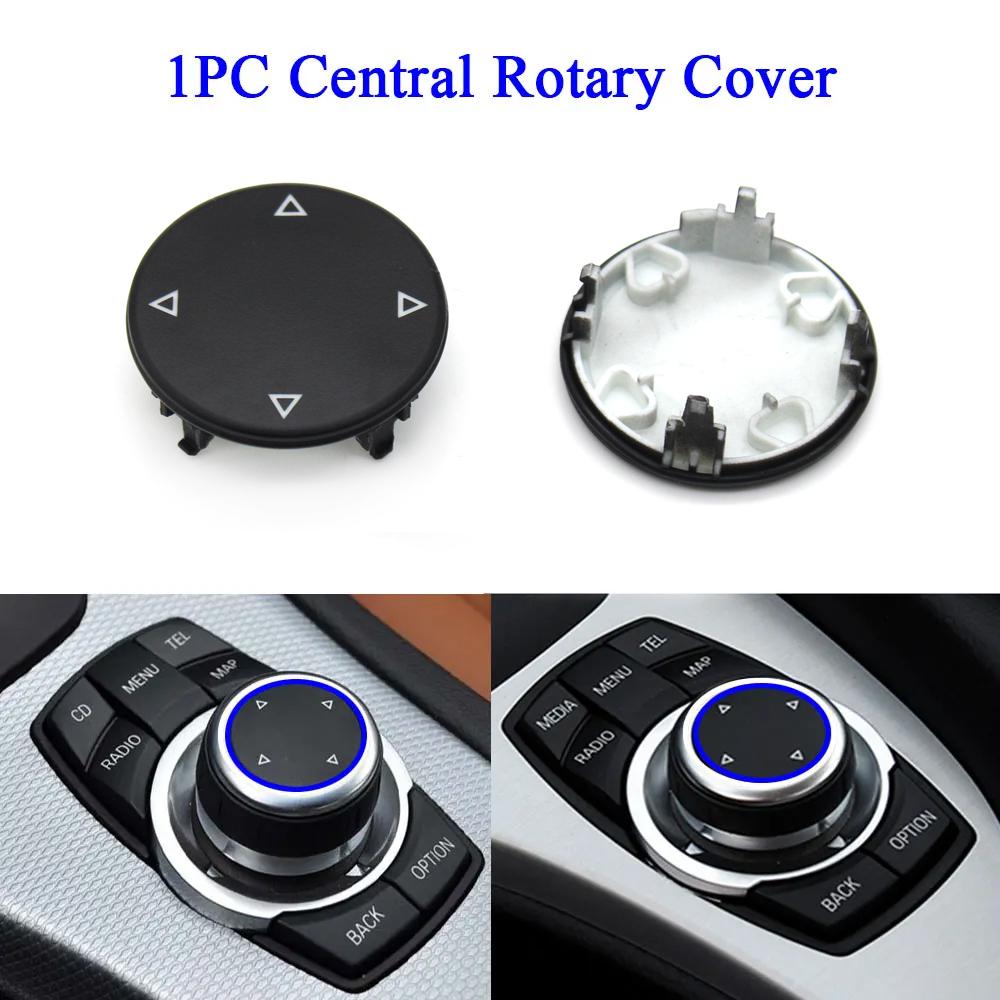 

LHD RHD Car Interior CIC IDrive Multimedia Switch Menu Button Central Rotary Cover For BMW F Series 1 2 3 4 5 6 7 X3 X4 X5 X6 F Series