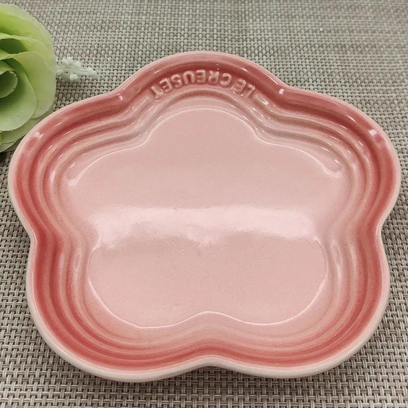 Small Plate 14Cm Sauce Plates Cats Food Bowl French Cool Color Cake Dish Spit Bone Dishs Side Dish Decorative Dessert Tray