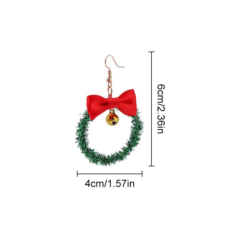 Рождественская звезда елка лось Санта-Клаус фестиваль вечеринка венок бант подарок — фото 5