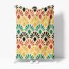 Geometric Pattern Blanket Sofa Bed Throw Decorative Throw Blanket Vivid Color Throw Cushion Cover