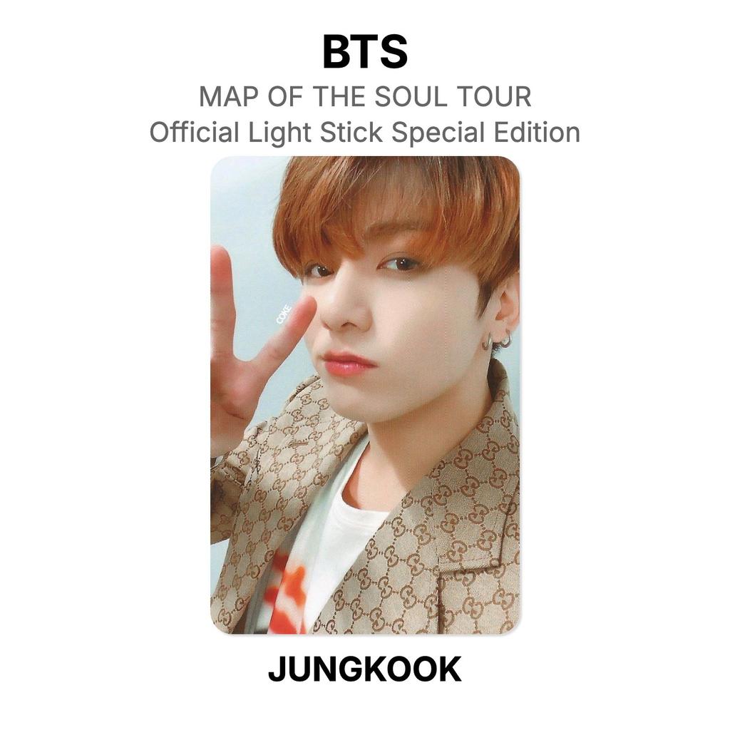 BTS MAP OF THE SOUL TOUR Official Light Stick Special Edition Official Photocard