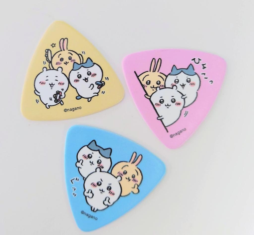 Scorelay Japan Chikawa Picks Set of 3