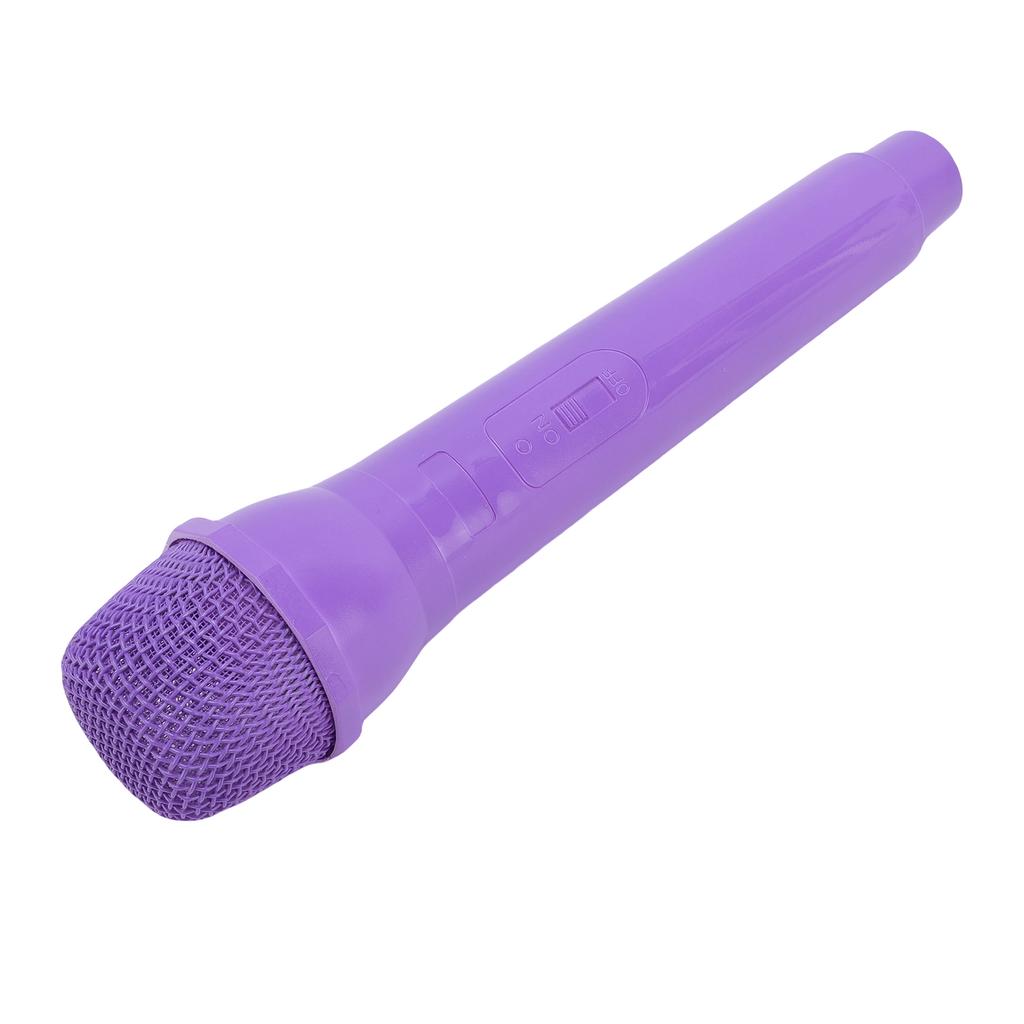 Microphone Cosplay Prop Lightweight Portable 1:1 Scale Speech Practice Fake Mic for Photo Taking