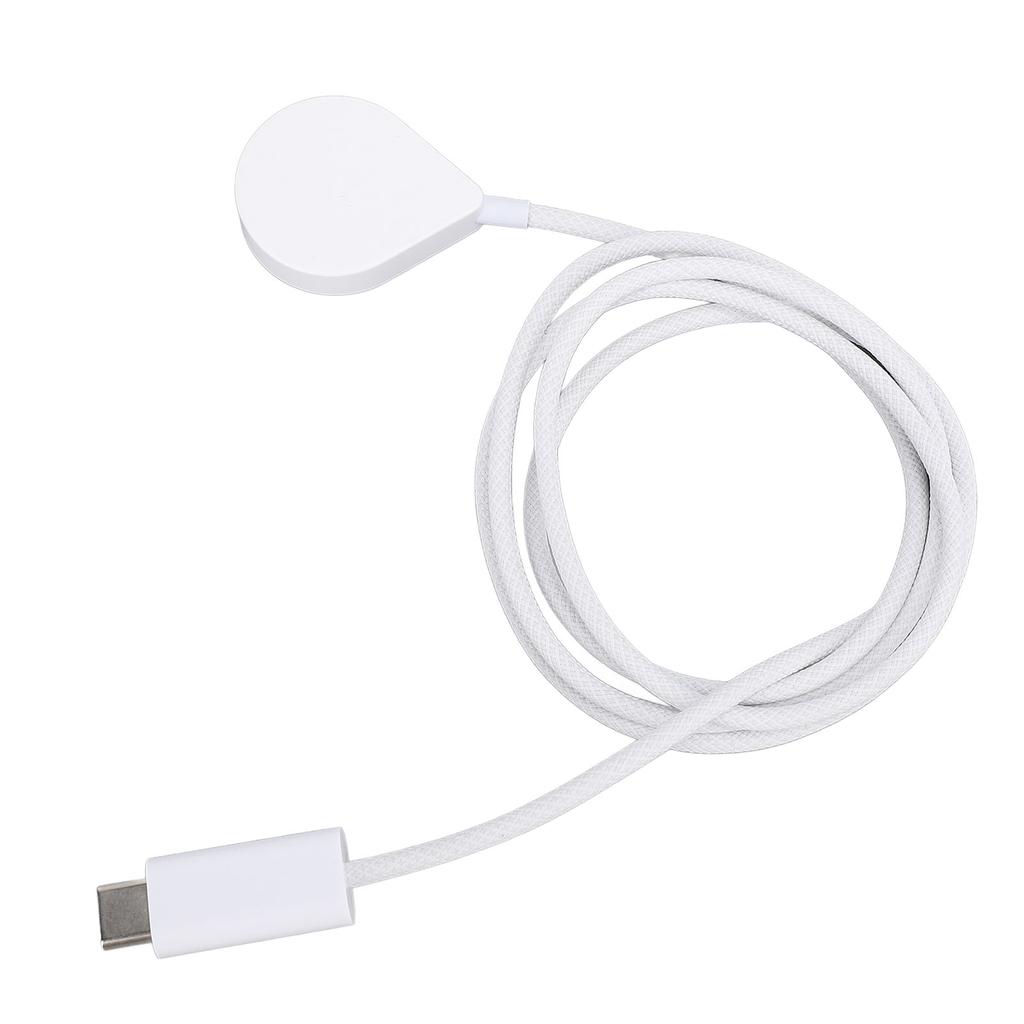 Watch Portable Magnetic Charging Dock Wireless Fast Charger Stand Holder Type C Braided Cable for