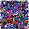 1050 100PCS Neon Style Animal Stickers Cute Kawaii Panda Cat For DIY Suitcase Laptop Luggage Graffiti Sticker Decal Kids Gift