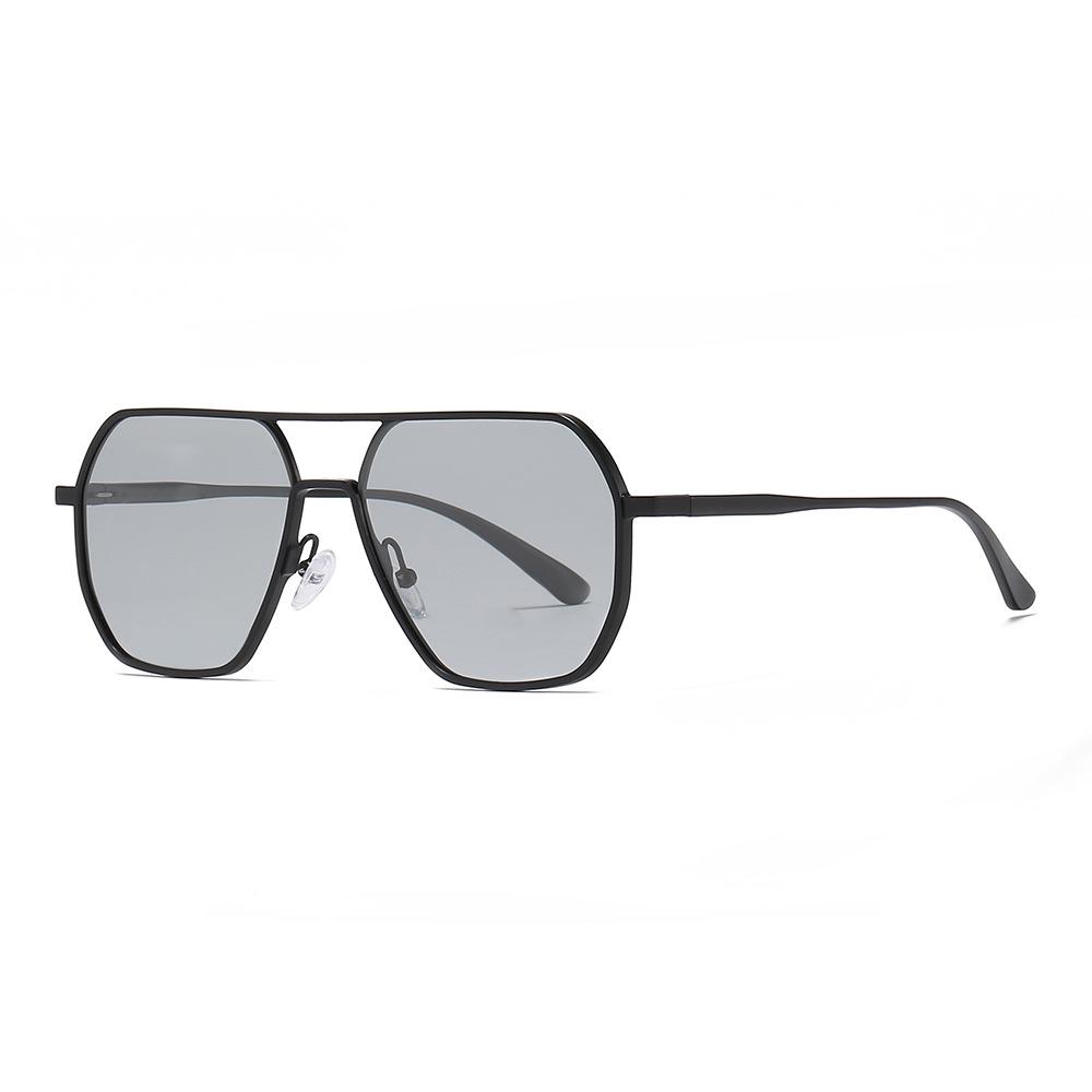 Aluminum-Magnesium Photochromic Polarized Sunglasses: Day/Night Dual-Use for Driving & Outdoors