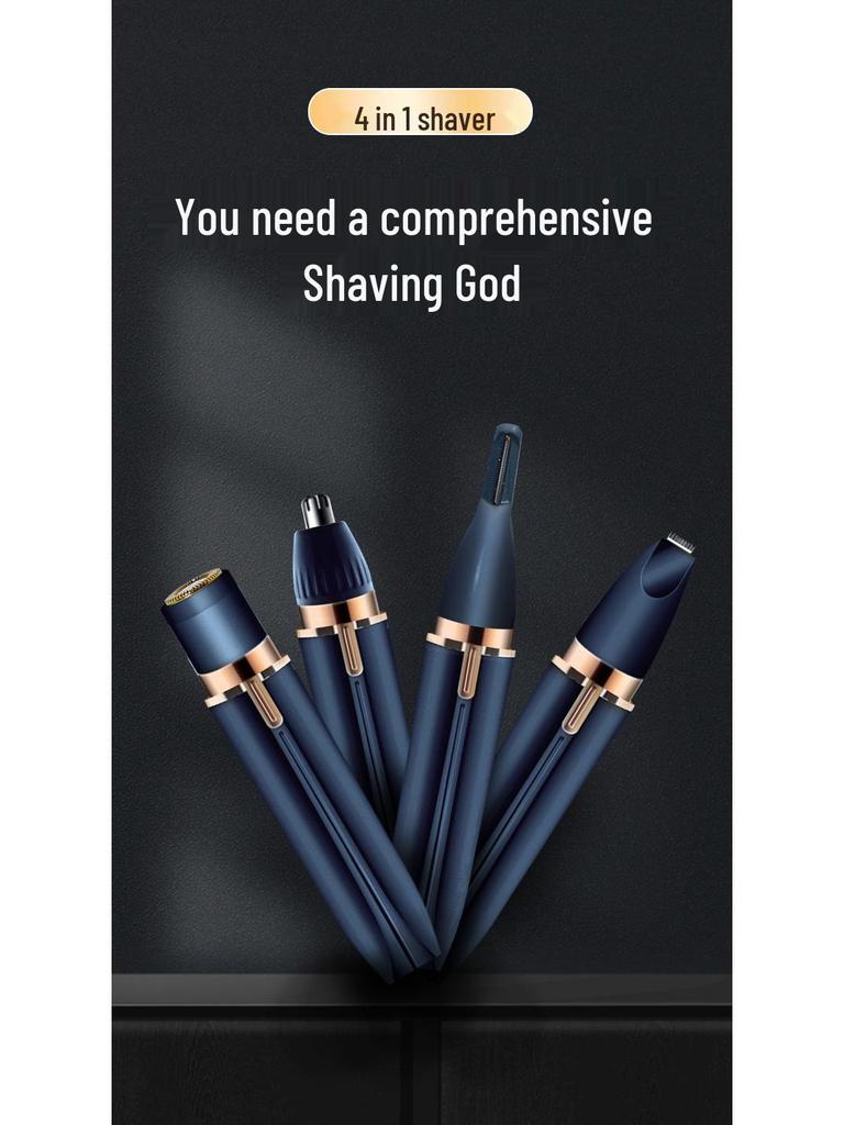 4-in-1 Electric Women's Epilator & Eyebrow Trimmer