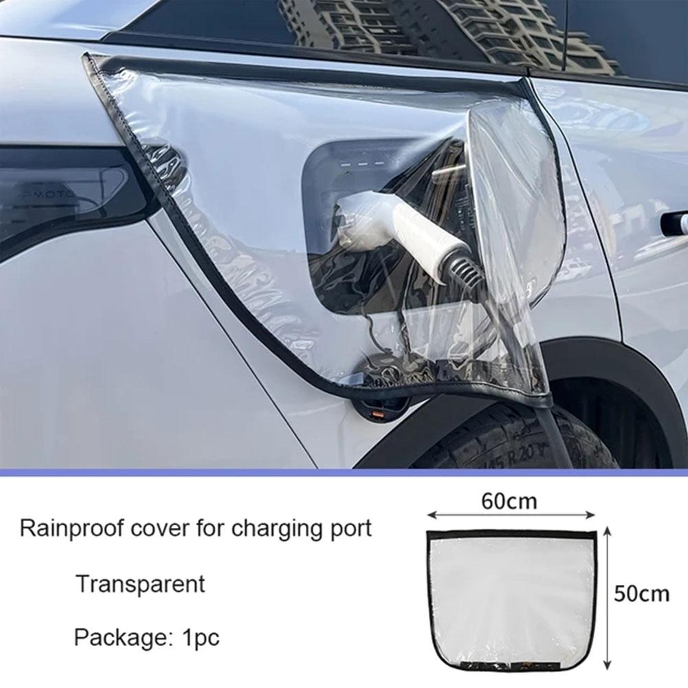 New Energy Car Charging Port Rain Cover PVC Magnet Rings Protection Covers New Energy Car Accessaries