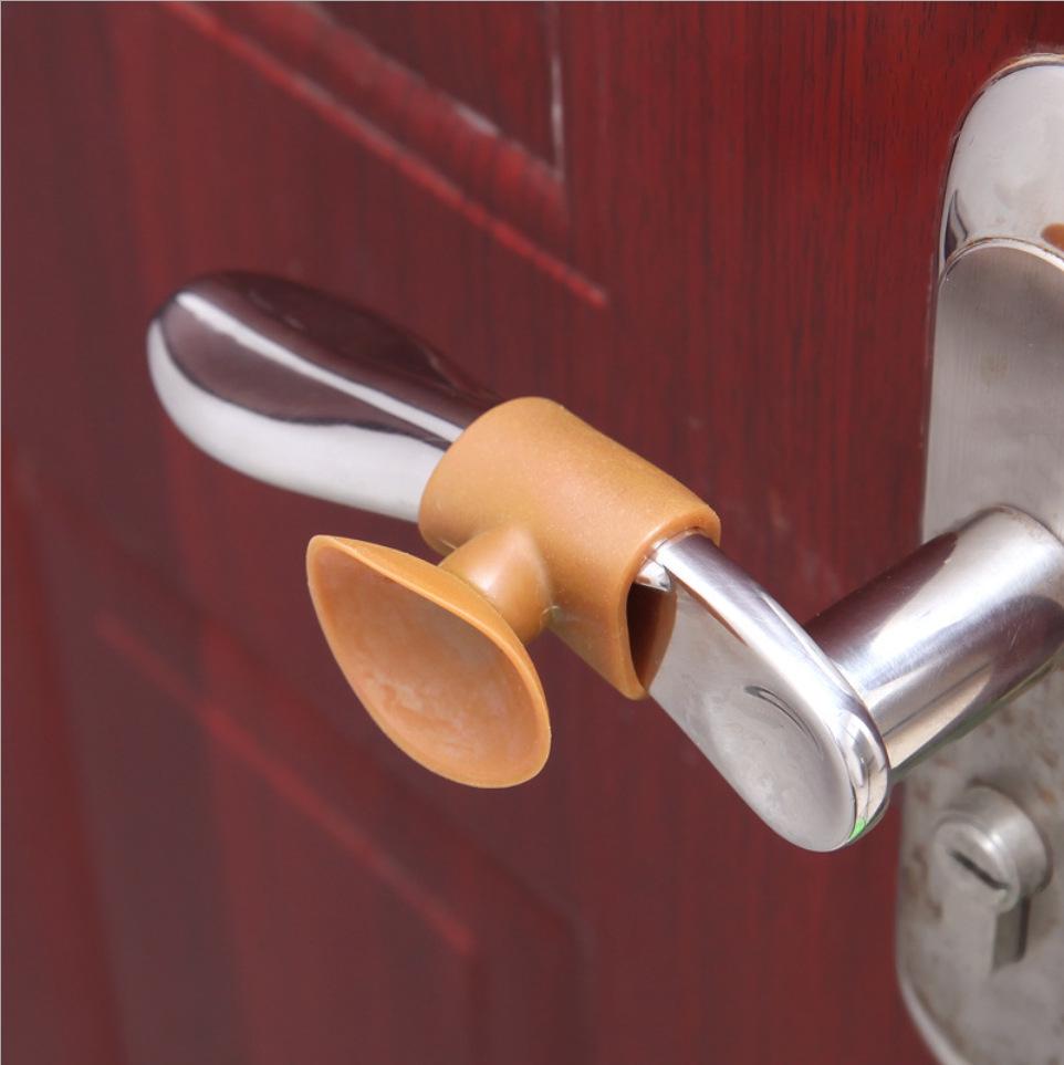 Eco-Friendly Silicone Door Handle Silencer & Anti-Collision Pad