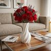 Twisted Design Modern Twisted Flower Bottle Gradient Color Plant Pot  Office Tabletop Ornaments
