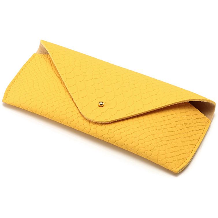22 New Woven Texture Leather Sunglasses Case – Customizable Black Glasses Holder In Stock
