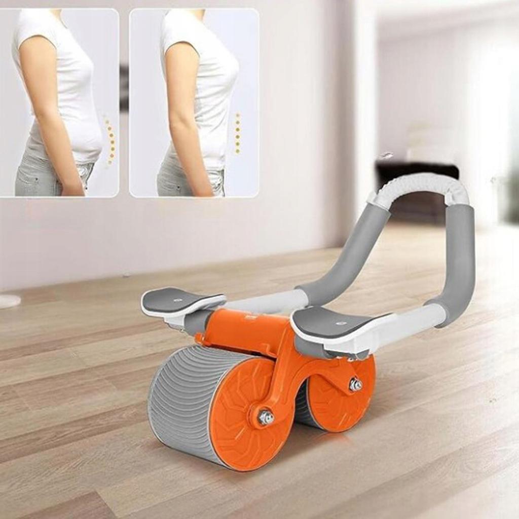 RODILLO DE EJERCICIO ABDOMINAL con agarre para hombros Agarre Automático