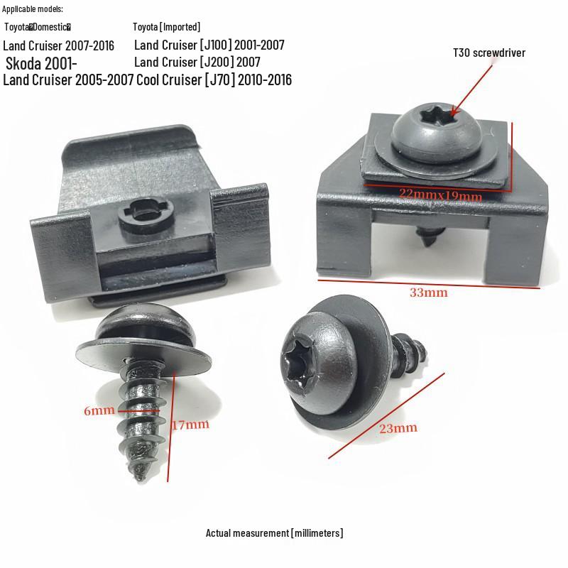 Toyota Land Cruiser & Lexus Podběh Blatník Šroub Klip 90166-60003