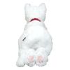 Lap Cat Plush Toy, White, Odd Eyes, Small
