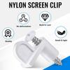 48Pcs Reusable Window Screen Clip And M4x25mm Screws Durably Nylon Fasteners For Storms Panel Secure Fits