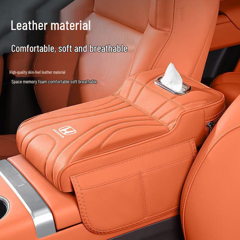 Honda Armleuning Autostoel Tissue Kussen voor Accord, Civic, CX-V, Breeze, Vezel