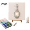 Handmade Decorative Ornaments DIY Mosaic Art Kit, Fantasy Circular Door Tile Craft Thoughtful Holiday Gift Sets Sea Glass Kit for Adults Beginners,