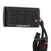 Motorcycle Water Temperature Gauge Water Temperature Meter, High Precise Ultra Thin Fahrenheit Thermometer LCD Display ABS Housing Water Temp Meter