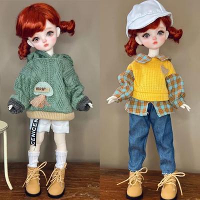 Casual Wear 30cm Doll Clothes Skirt Princess Doll Lolita Dress Lovely BJD Doll Outfit  Girl Gifts