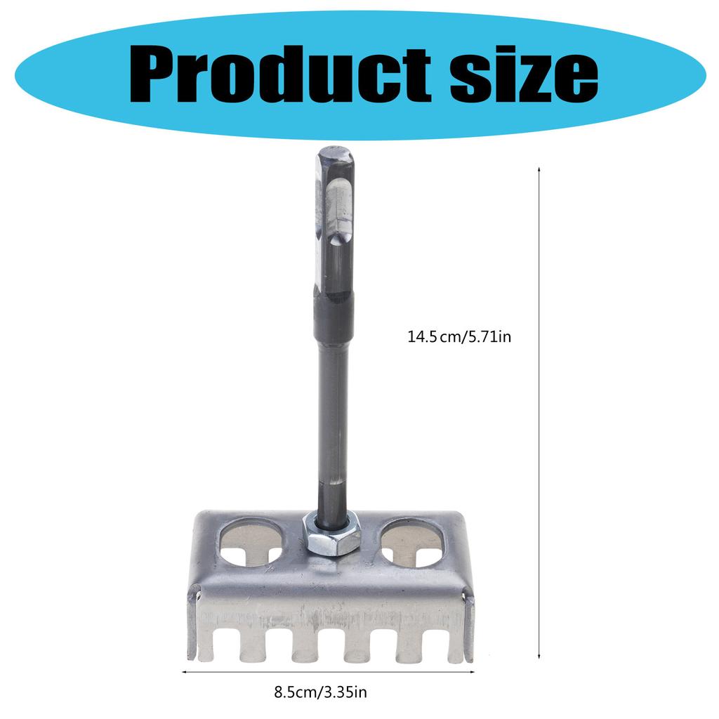 Instalatori Rezistență Ridicată Puncson de Tăiere Găuri Pătrate Tijă Pătrată Pentru Cutie de Joncțiune Tip 86 Plăci de Gips Carton Lemn Bit de Foraj