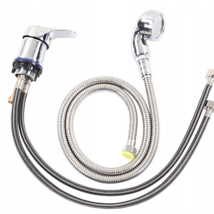 Robinet Universal de Amestec Apă Caldă și Rece pentru Stații de Șamponare Salon