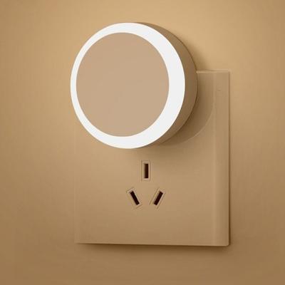Soft Light Plug Sensor Light Induction Sensor Energy-saving Night Light Plastic Casing Plug Type Energy-saving Light Corridor