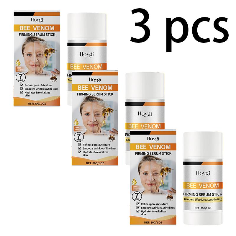 Hoygi Bee Venom Firming Essence Stick Nourish & Lift Skin Elasticity Moisturize & Emollient Facial Firming Skin Care Essence