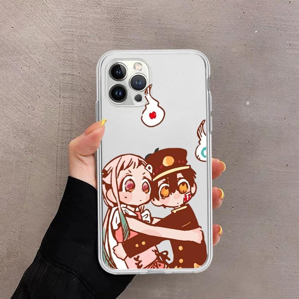 Hanako Kun Yashiro Anime Phone Case For iPhone 15 13 14 Pro Max XS XR 12 11 Pro 13 Mini 6 7 8 Plus Soft Clear Back Cover