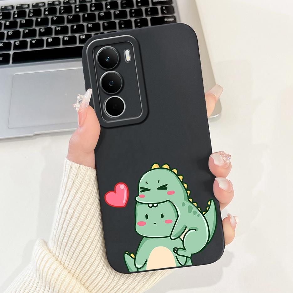 For Realme C75 Case RMX3941 Cute Cat Dinosaur Cartoon Cover Soft TPU Phone Case For Realme C71 C 75 RealmeC75 X C75X Fundas Bags