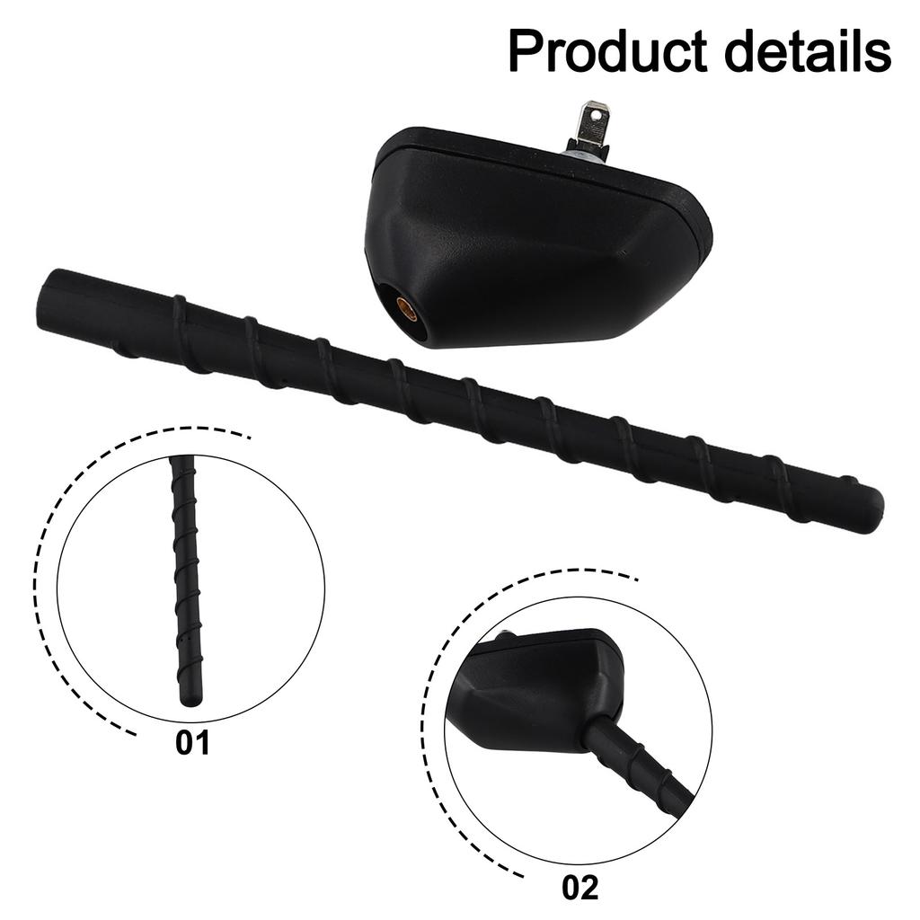 Automotive Accessories Car Antenna As Shown Easy To Install Long-lasting Durability Metal And ABS Construction